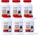 Major Acid Gone Extra Strength Αντιόξινα Μασώμενα δισκία - Anti-Acid Relief - Acid Relux Medicine for Adults - Αναστατωμένο στομάχι, οξύ δυσπεψία, και Heartburn Relief - Long-Lasting - 100 Count (6 Pack)