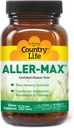Country Life Aller-Max - Quercetin Supplements with Bromelain - Immune Support with Vitamin C, çinko, and Botanical Mix - sertifikalı Gluten-Free, Vegan (50 Count (kırda 1))
