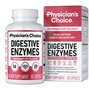 Doktorun CHOICE Digestive Enzymes - Multi Enzymes, Organik Prebiyotikler ve Digestive Health & Gut Health - Meal Time Discomfort Relief & Bloating - Dual Action Approach - 60 CT