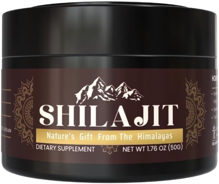 Pure 100% Himalaya Shilajit, Softwear, Organik, Extremely Potent, Fulvic Acid (1.76 oz.)