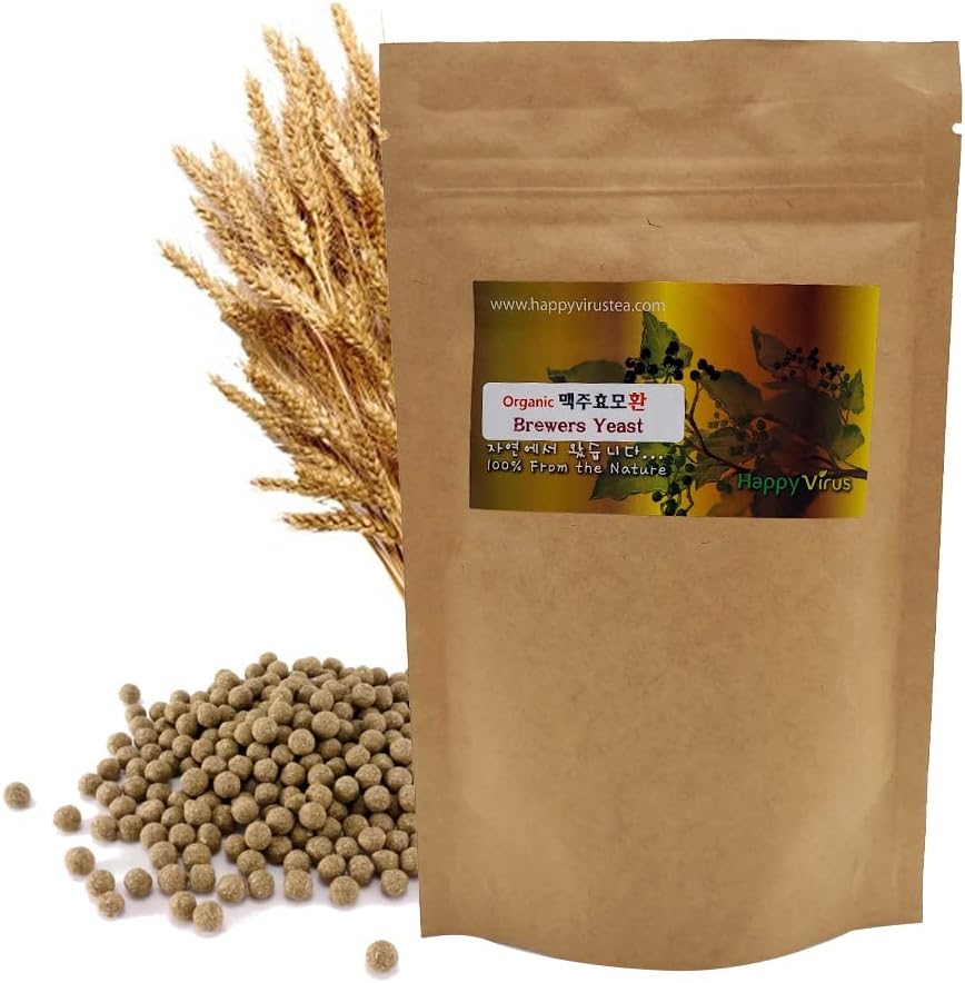 Natural Organic Brewer's Yeast Pill s s 3.52 (100g) / Kadın ve Manvous System for Women & Man