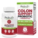 Probulin Kolon Destek Probiyotik Supplement, Daily Gut, Digestive ve Immune Health Probiyotiks Capsules for Men and Women, 20 Milyar CFU, Vegan, 30 Count Şişe