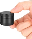 Küçük Günlük Pill Box - Portatif Su Yalıtım Metal Pill Pocket veya Purse Alüminyum Alloy Round Travel Pill Konteyner Tıp Vitamini Organize Özel Hediye