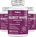 NuEn İyi Beyaz - Glutathione ile Güzel ve Saç Cilt Destek, Süt Butle Ekstraksiyon, L-Cysteine, Precious Herbs ve Vitaminler (3 Paket)