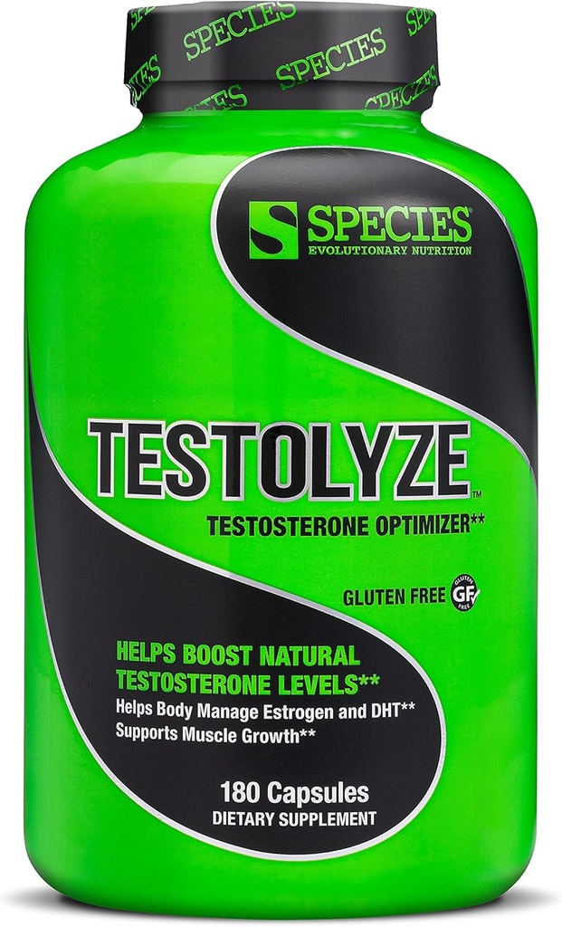 Tür Beslenme Testiolyze Natural testosteron (28), 1250 mg Tribulus, DIM, Indole 3 Carbinol, Saw Palmetto, T Branson, Body Building için Tamam, Libido 180 Caps