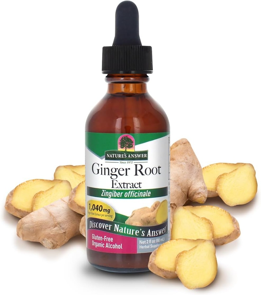Doğanın Yanıtı Ginger ile Organik Alkol, 2Fluid Ounces