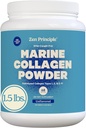 Zen Principles Marine Collagen. Toz 1.5 lb. Wild-Caught Fish, Non-GMO. Sağlıklı Skin, Saç, Ortaklar ve Bones destekler. Hydrolyzed Type 1 & 3 Protein. Amino asitler. Unflavored, Mix için kolay.