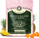 Premium Feminine Balance Gummies για την υγεία των γυναικών - Χαβανέζικη ανανάς Γεύση, υποστηρίζει τη ζωτικότητα και την υγεία των ούρων (νέα συσκευασία)