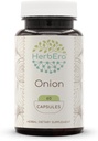 HerbEra Κρεμμύδι 60 Καψάκια, 500 mg, Κρεμμύδι (Allium Cepa) Αποξηραμένος Βολβός (60 Κάψουλες)