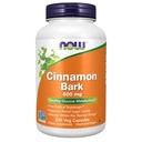 Şimdi Gıdalar Tamamlıyor, Cinnamon Bark 600 mg, Non-GMO Projesi Doğrulandı, Sağlıklı Glucose Metabolism*, 240 Veg Capsulesm