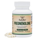Pregnenolone 100 mg per Service (Proverted to Progesterone to Boost Progesterone Levels) - Üçüncü Parti Test Edildi - 120 Capsules (50 mg per Capsule)