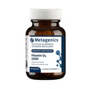 Metagenics Vitamin D3 1000 IU - Sağlıklı Kemik Formasyonu, Cardiovascular Sağlığı ve Immune Desteği - 120 Kont