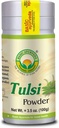 BASIC AYURVEDA Tulsi Toz | Kutsal Basil Yaprak Toz Tea, Cooking & Herbal Use | Pure & Natural | Gluten-Free, Non-GMO | Raw Ayurvedic Herb Supplement | 3.53 Oz (100g)