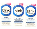 Blink GelTears Lubricating Οφθαλμικές σταγόνες για ξηρό μάτι, Extra Long-Lasting Relief, Ενυδατική Φόρμουλα, Μέτρια έως Σοβαρή ξηρότητα, 0,34 fl oz (Pack of 3)