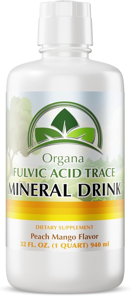 Organa Trace Minerals - Υγρά Κολλοειδή Ορυκτά Συμπληρώματα - Φυτά που προέρχονται για μέγιστη απορρόφηση - Κολλοειδή Ορυκτά Υγρά για την Ευεξία - 32 Ουγγιά