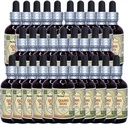 Qiang Huo, Notopterygium (Notopterygium Incisum) Tincture, kuru Köklü Tür (Brand Name: HerbalTerra, Proudly Made in USA) 30x2 fl.oz (30x60 ml)