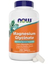 Şimdi Gıdalar Magnezyum Glycinate, 240 Tablet - Sağlıklı Kas ve Nerve Fonksiyonlar - Non-GMO