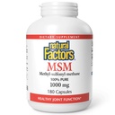 Doğal Faktörler, MSM, Sağlıklı Anonimleri Destekler, Saçlar, Skin ve Nails, 180 Capsules