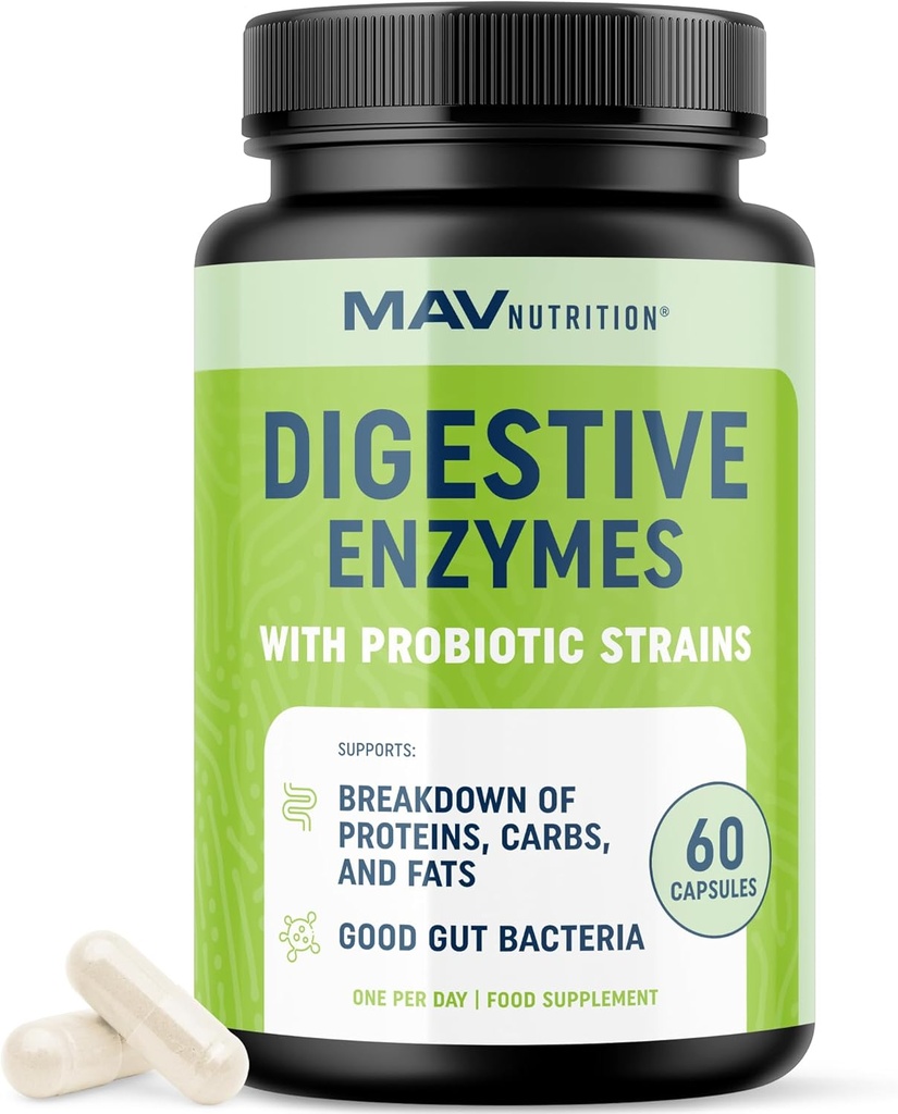 Enzimas Digestivas con Probióticos 