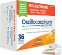 Boiron Oscillococcinum Ομοιοπαθητική Ιατρική για τα συμπτώματα της γρίπης, Λευκό, 36 Count