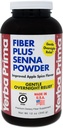 Yerba Prima Fiber Plus Senna Toz, 12 oz ( 1)Pack of 1) - Apple Spice Flavor, Gentle Overnight Relief, USA Made, Non-GMO, Stevia Sweetized, Short-Term Use to Restore Regularity