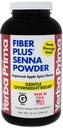 Yerba Prima Fiber Plus Senna Toz, 12 oz ( 1)Pack of 1) - Apple Spice Flavor, Gentle Overnight Relief, USA Made, Non-GMO, Stevia Sweetized, Short-Term Use to Restore Regularity
