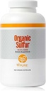PURE | Organik Sulfur MSM | 180 Capsules | Premium MSM Toz Ortak Sağlık için | Saç Büyümesi için MSM Toz ve Daha İyileştirilmiş Saç Sağlığı için, Skin ve Nails | Vegan, Non-GMO, ve Gluten Free
