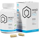 Mind Lab Pro® Universal NootropicTM Brain Booster Supplement for Focus, Memory, Clarity, Energy - 60 Κάψουλες - Φυτικές, φυσικά πηγασμένες βιταμίνες μνήμης για την καλύτερη υγεία του εγκεφάλου