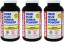 Yerba Prima Fiber Plus Senna Toz, 12 Ounce (Pack of 3) - Kısa Süreli Kullanım Düzenliliği Geri Yüklemek için, Geliştirilmiş Apple Flavor, Stevia Sweetized, The Cent Overnight Relief, Non-GMOMOMO