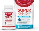 Humann SuperBeets Beet Root Capsules & Memory + Focus Chews