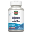KAL Melatonin 3 mg Sustained Release Sleep Aid, Melatonin Supplement Supports Health Relaxation, a Calm feeling and a Proper Sleep Cycle, w/Added Vitamin B6, Vegan, Gluten Free, 120 Serv, 120 Tablet