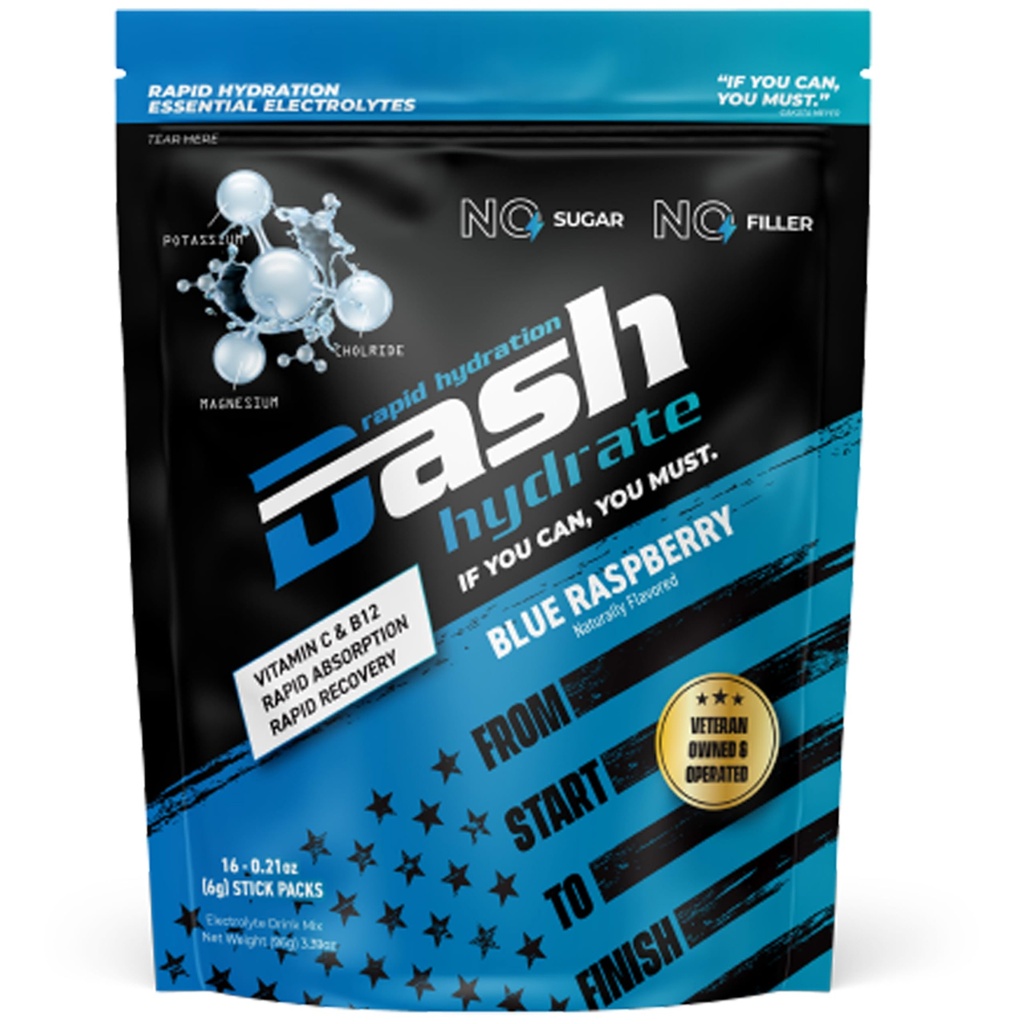 Rapid Hydration Electrolyte Drink Mix Packets 