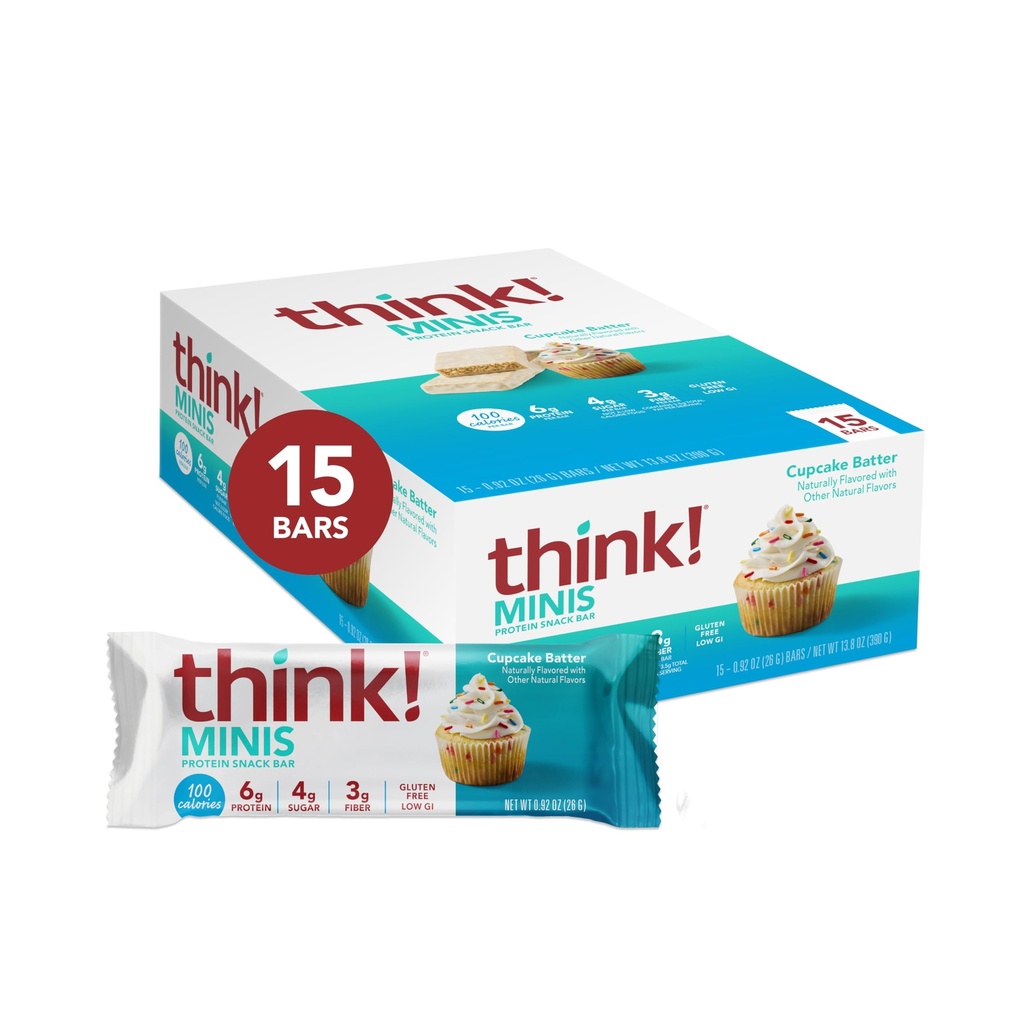 Düşün! Minis, Cupcake Batter, 15 Kont
