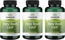 Swanson Holy Basil Leaf (Tulsi) - (120 Capsules, 800 mg Per Service) 3 Pack