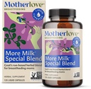 Motherlove More Milk Special Mix (120 Capsule Value Dimension) Herbal Lactation Supplement w/Goat's Rue to Build Mother Tound & Support Mother Milk Supply – Non-GMO, Organic Herbs, Vegan, Soy-Free