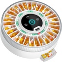 Windtrace Bluetooth Otomatik Pill Boss for Elderly with Alarm, Smart Pill columns with 31-Slot, Parmak ve Mekanik Çift Kilit İlaçlar Kaplaması, Zamanlı Yapıştırıcı Makinesi (Green)