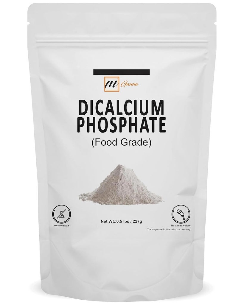 Dicalcium Phosphate for Food and Cosmetics 227 gms / 0.5 lbs