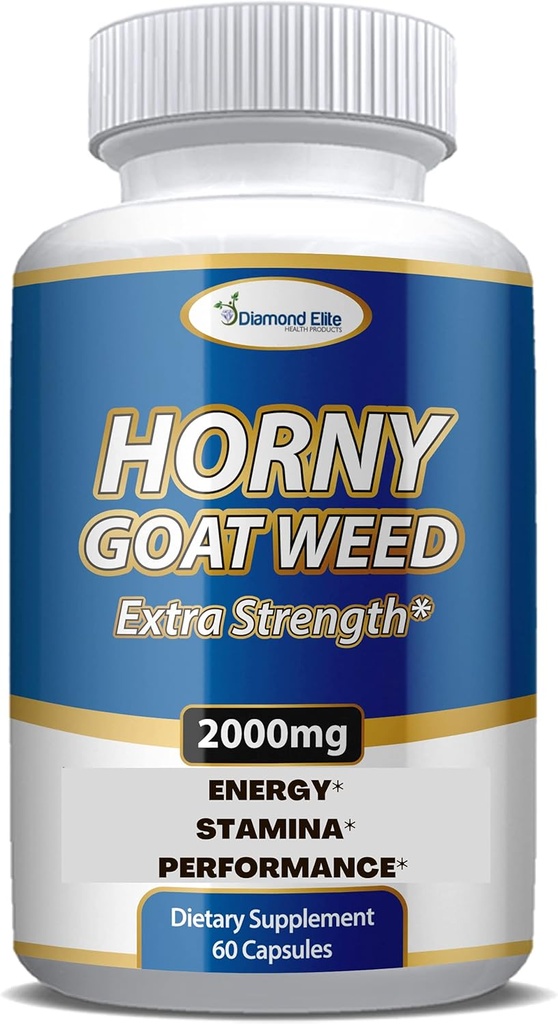 Ekstra Güçlü Boyy Goat Weed Extract - Energy, Performance, & Stamina ATM- with Maca, L-Arginine, Tongkat Ali for Men & Women - 60 Capsules
