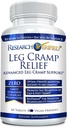 Araştırma Gerçekleştirilmiş Leg Cramps - B Vitamins, Ginger, Chamomile, BioPerine - Circulation Support - Vegan - 1 ay Supply Supply