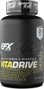 EFX Sports Vita Drive | Sporcular için Çokvitamin Formüle edildi | Vitaminlerin Kompleksi, Mineraller, Mikronutrients, Ve Antioksis | 30 Hizmet, 120 Capsules