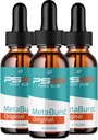 Metaburst PS1000 Pure Drops Liquid Supplement - PS1000 Metaburst Liquid Drops, PS1000 Original Metabolic Support Supplement, PS1000 Pure Metaburst Yorumları (3 Paket - 3 Ay Supply)