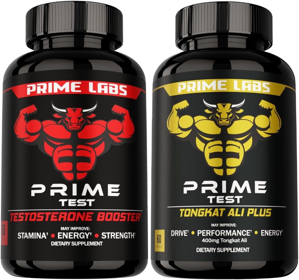Prime Labs Prime Test testosteron ATM (60 ct) + Tongkat Ali Plus (60 ct)