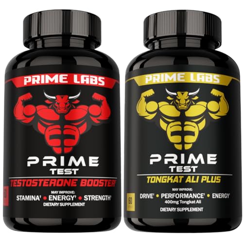 Prime Labs Prime Test testosteron ATM (60 ct) + Tongkat Ali Plus (60 ct)