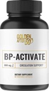 Golden After 50 BP-Activate - Nitrik Oksit Supplement with Essential replicas - Blood Circulation and Heart Health Support Supplement - 60 Capsules - 800 mg L Arginine, AAKG, L Citrulline