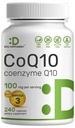 DEAL ΣΥΜΠΛΗΡΩΜΑ CoQ10 100mg με Ωμέγα 3 100mg, 240 κάψουλες 
