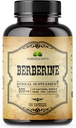 HERBALICIOUS Berberine Supplement – 100 κάψουλες Berberine HCL Συμπλήρωμα διατροφής για άνδρες και γυναίκες – Μη ΓΤΟ Berberine 500mg – Ιδανικό για ανοσοποιητική υποστήριξη, καρδιά, χοληστερόλη Επίπεδα