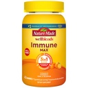 Doğa Made Wellblends ImmuneMAX Gummies, C 1000 mg + çinko, Selenium ve Vitamin D3 5000 IU, Immune Support Supplement, 42 Gummies