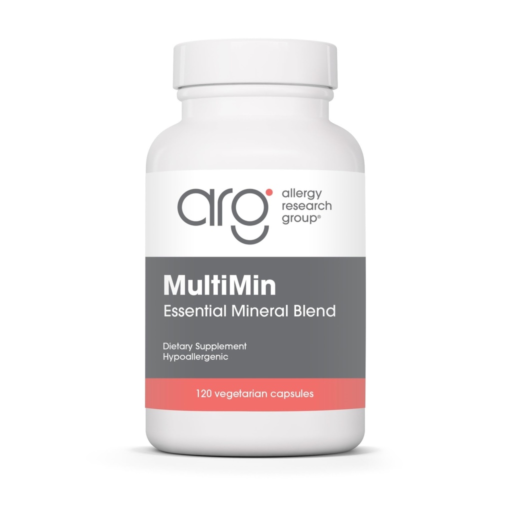 Ομάδα Έρευνας Αλλεργίας MultiMin - Multi Minerals Supplement for Men and Women, Trace Minerals, Mineral Complex, Boron, Iron, Magnesium - 120 Count