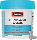 Swisse Glucosamine Sulfate Joint Support Supplement for Mobility and Flexability Health | Women and Men | Glucosamina 1500 mg | 180 Tabletler / 6 Ay Supply