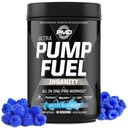 PMD Sports Pump Yakıt Insanlığı - Premium Pre Workout Toz & Muscle Pump, Greater Focus, Endurance & Recovery, Premium Kreine, Arginine & Beta Alanine - Arctic Blue Blast (30 hizmet)